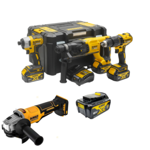 Dewalt 4'lü Makine Seti 18V Kömürsüz