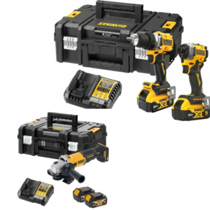 Dewalt 3'lü Makine Seti 18V Kömürsüz