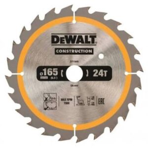Dewalt DT1949 Ahşap Kesim Elmas Testere Bıçağı 165 mm