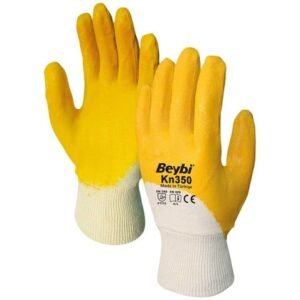 Beybi KN-350 Nitril Eldiven Sarı No:10