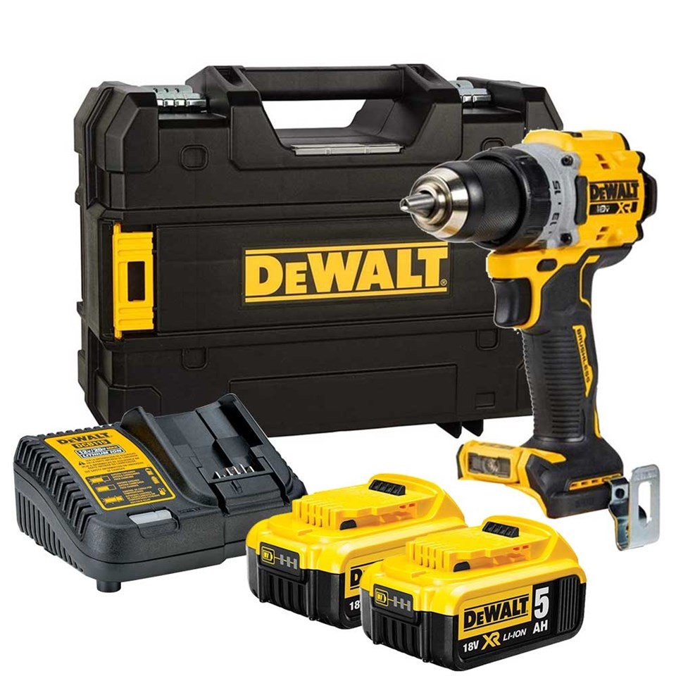 Dewalt DCD800P2T Darbesiz Şarjlı Matkap 18V 5.0AH