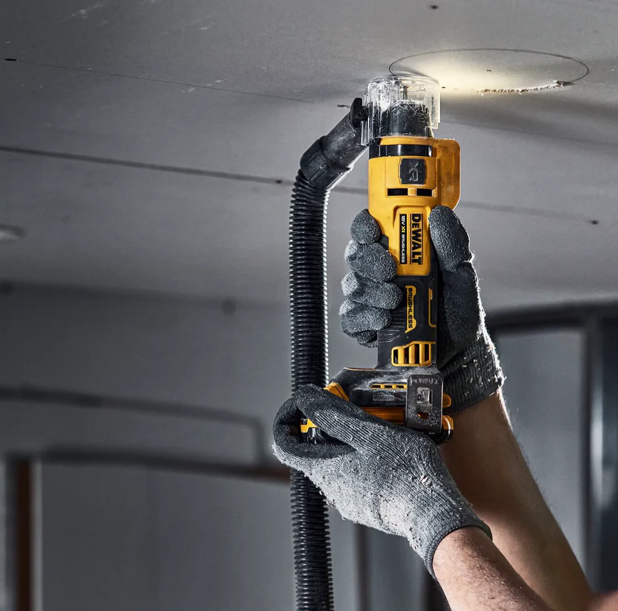 Dewalt DCE555N Şarjlı Alçıpan Kesme Makinası - Görsel 2