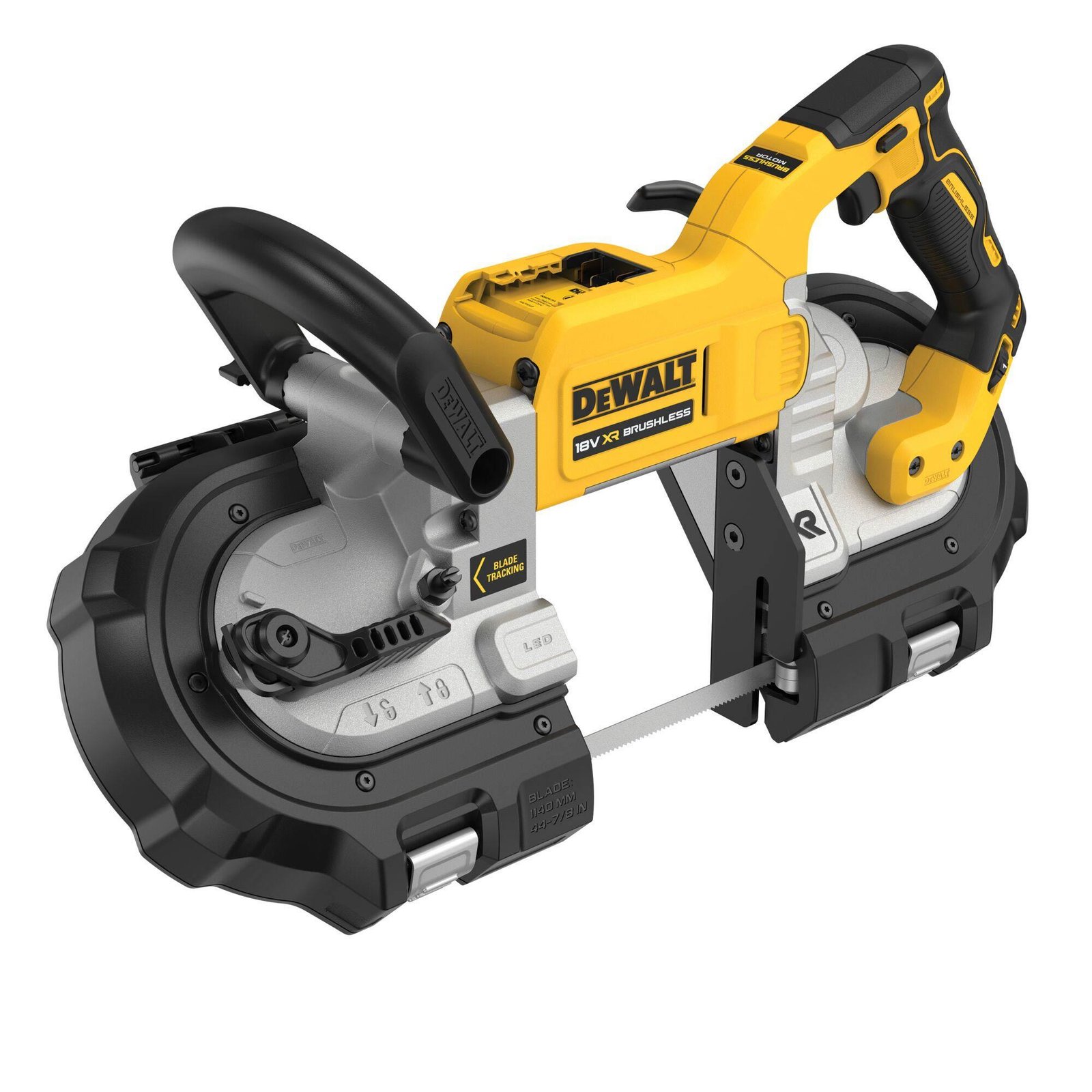 Dewalt DCS374N Kömürsüz Şerit Testere Aküsüz - Görsel 2