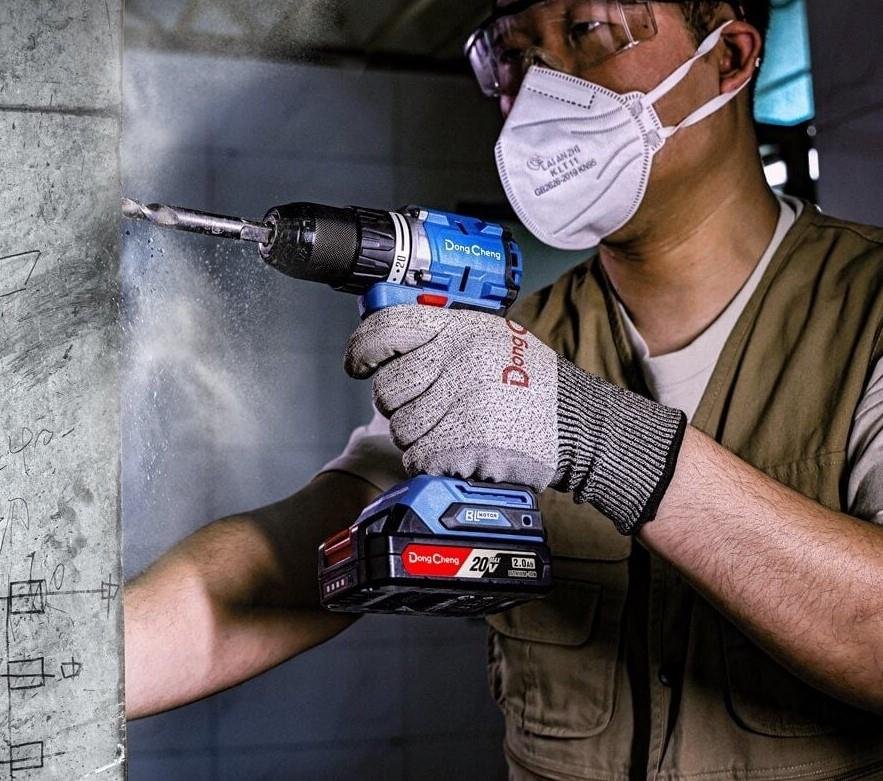 Dongcheng DCJZ2060İ Darbeli Şarjlı Matkap 20V 2AH - Görsel 4