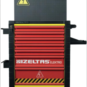İzeltaş Elektro Takım Dolabı 7 Çekmece 93 Parça (Dolu)