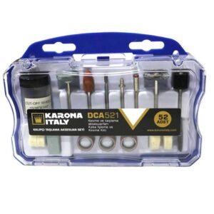 Karona Italy Mini Gravür Aksesuar Seti 52 Parça