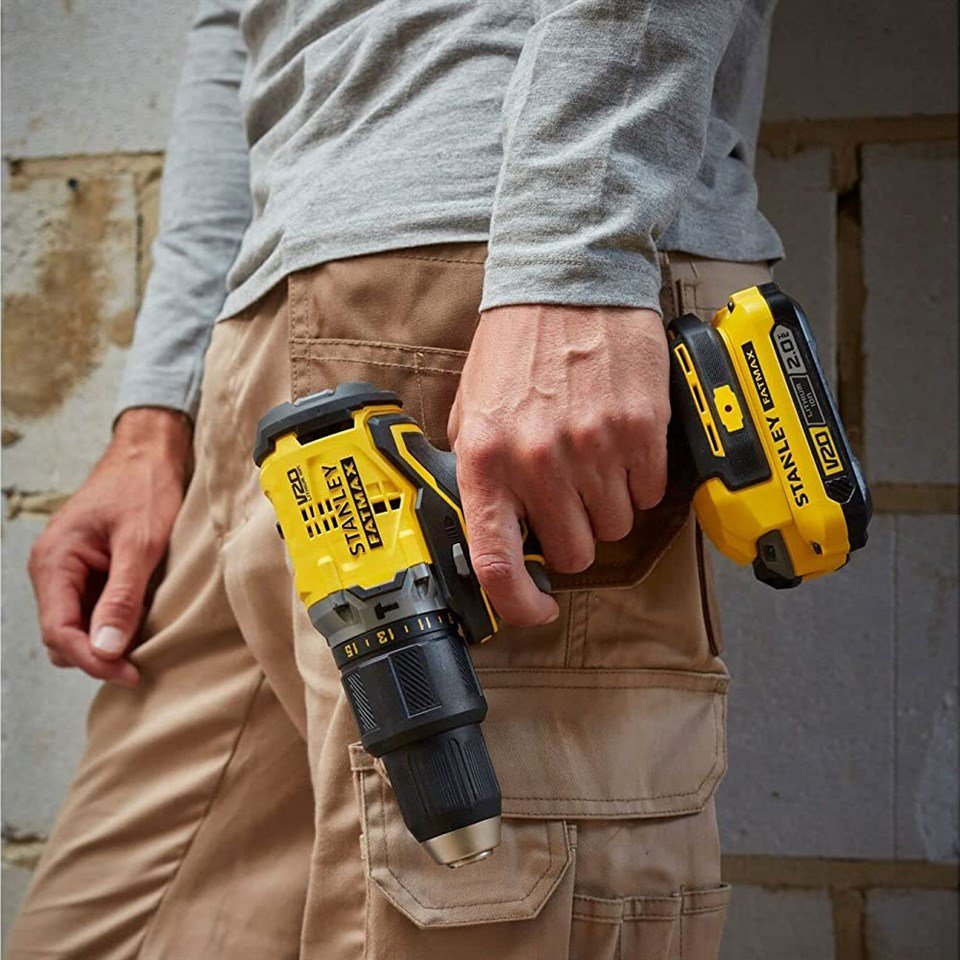 Stanley SBD715D2K Darbeli Şarjlı Matkap - Görsel 7