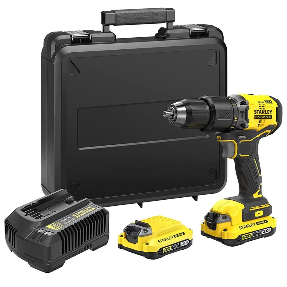 Stanley SBD715D2K Darbeli Şarjlı Matkap