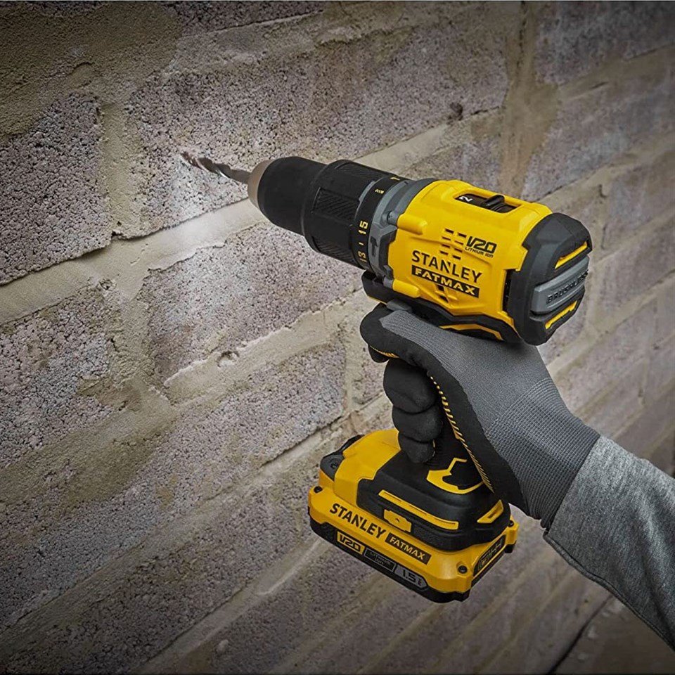Stanley SBD715D2K Darbeli Şarjlı Matkap - Görsel 6