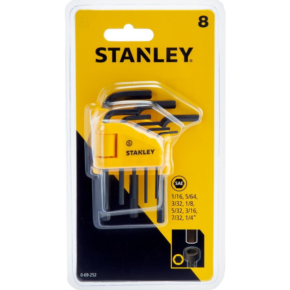 Stanley 0-69-252 8 Parça Alyan Anahtar Takımı - Görsel 2