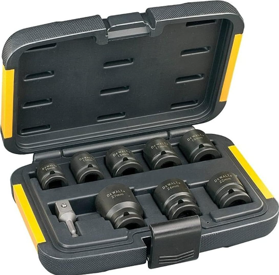 Dewalt DT7507 9 Parça Lokma Anahtar Uç Seti