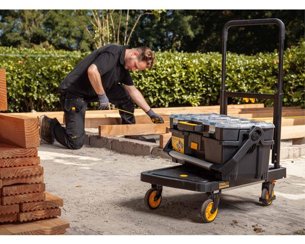 STANLEY FATMAX FX712 120Kg Profesyonel Katlanabilir Paket Taşıma Arabası - Görsel 4