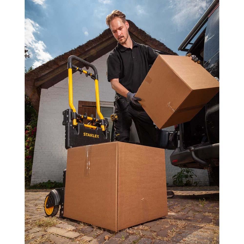 Stanley FT585 70/137Kg Çok Fonksiyonlu Katlanır El Arabası - Görsel 7